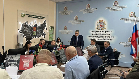 Министерство лесного хозяйства Нижегородской области и  Фонд Народного Единства обсудили новые проекты помощи  участникам СВО