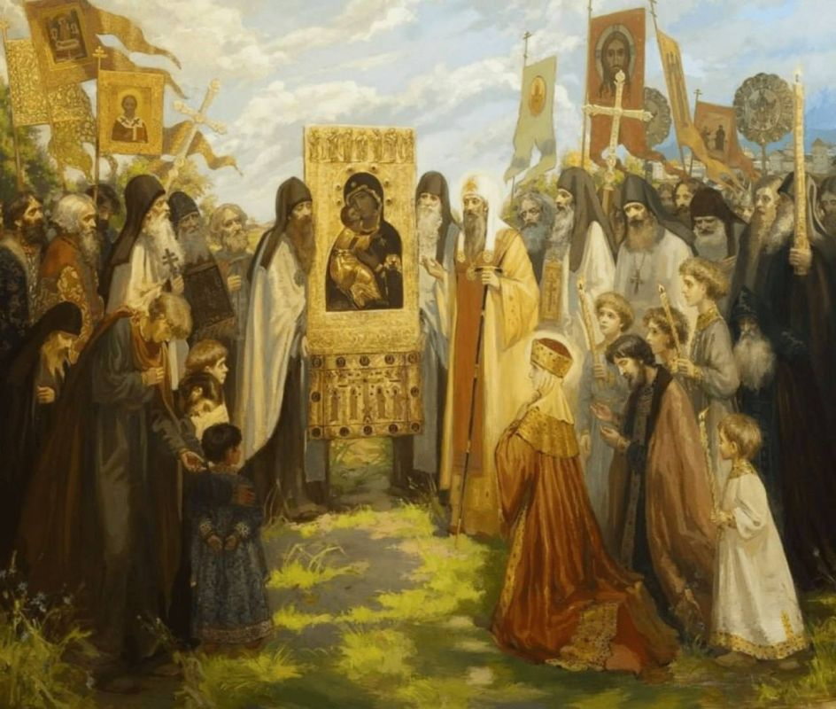 Празднование в честь Владимирской иконы Божией Матери